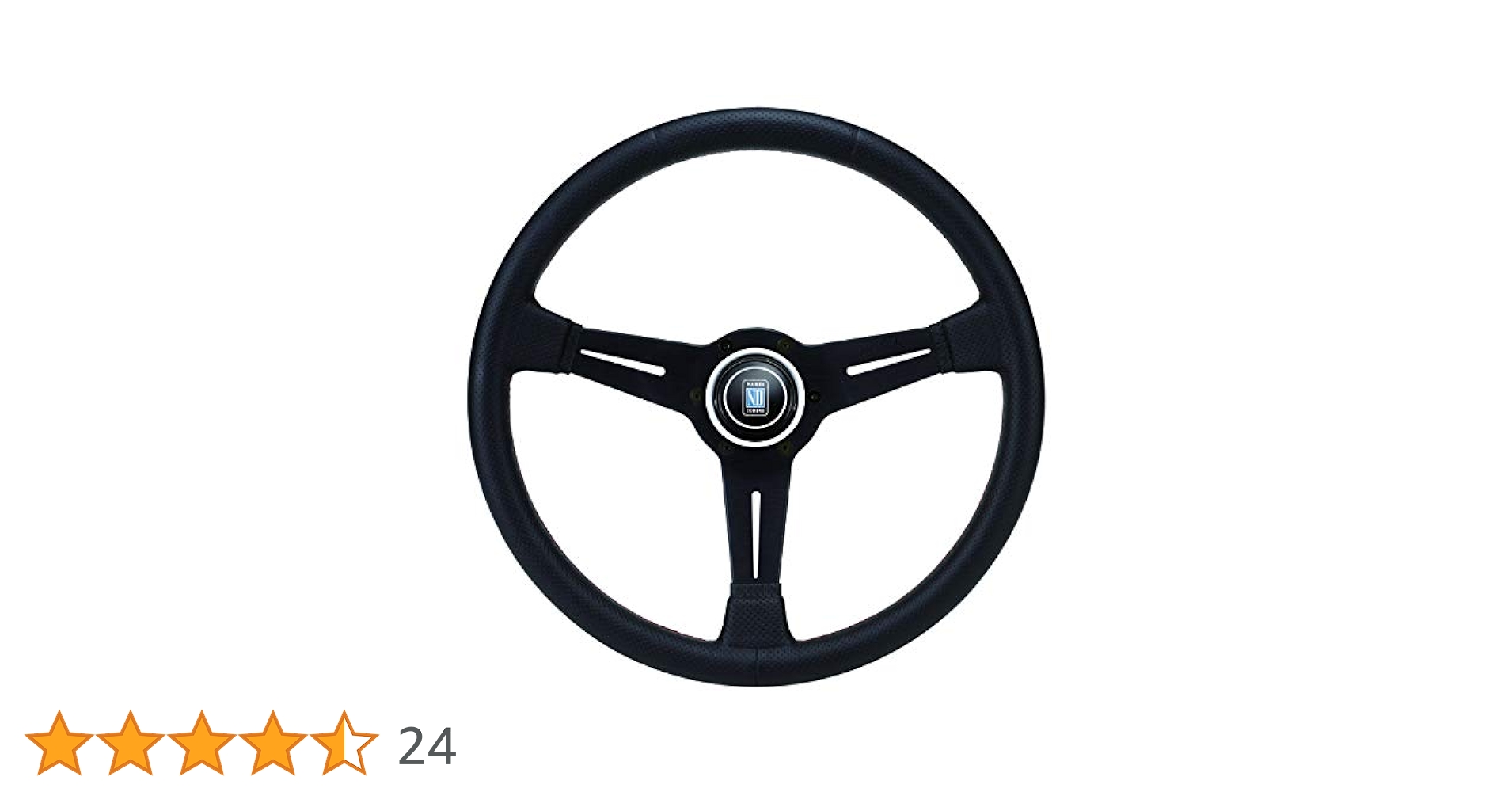 14インチナルディクラシックラ　アルミ製フロントプレースメント、レッドステッチ 14インチナルディクラシックラ アルミ製フロントプレースメント